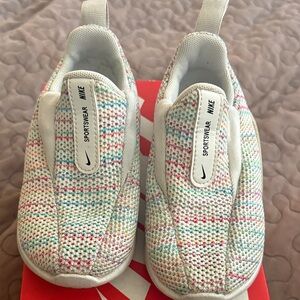 Nike Kids Colorful Slip-On Sneakers